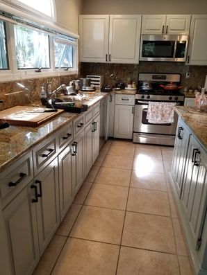 Before & After Kitchen Cabinet Painting in Guttenberg, NJ (2)