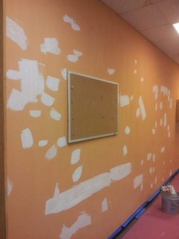 Before Interior Painting at a Daycare in Teaneck, NJ