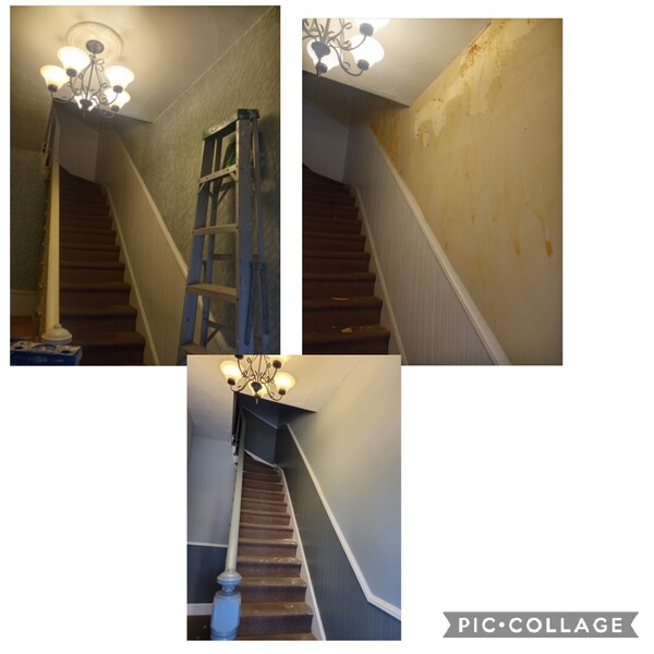 Before & After Wallpaper Removal in North Bergen, NJ (1)